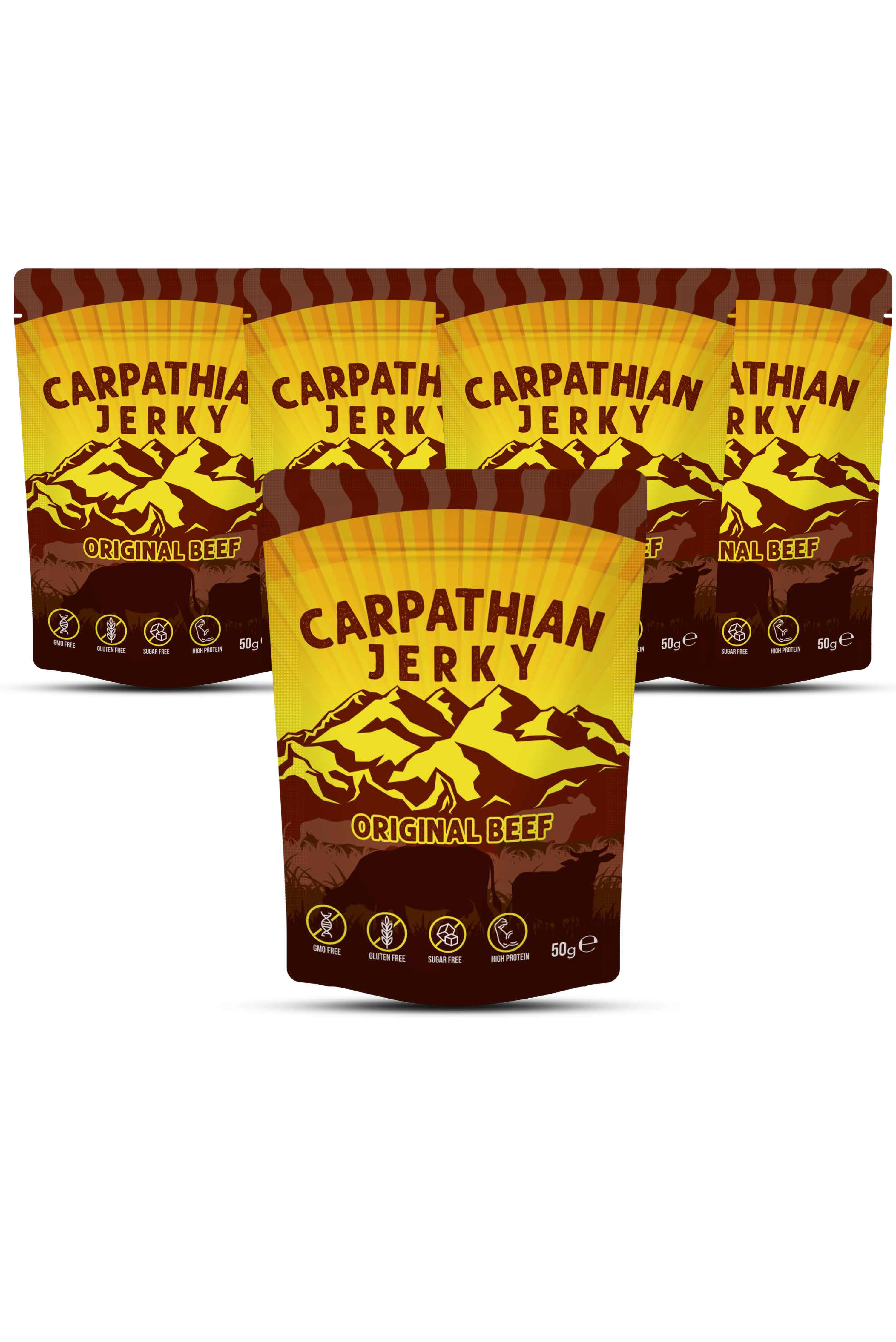 Carpaty Jerky Originálne Hovädzie