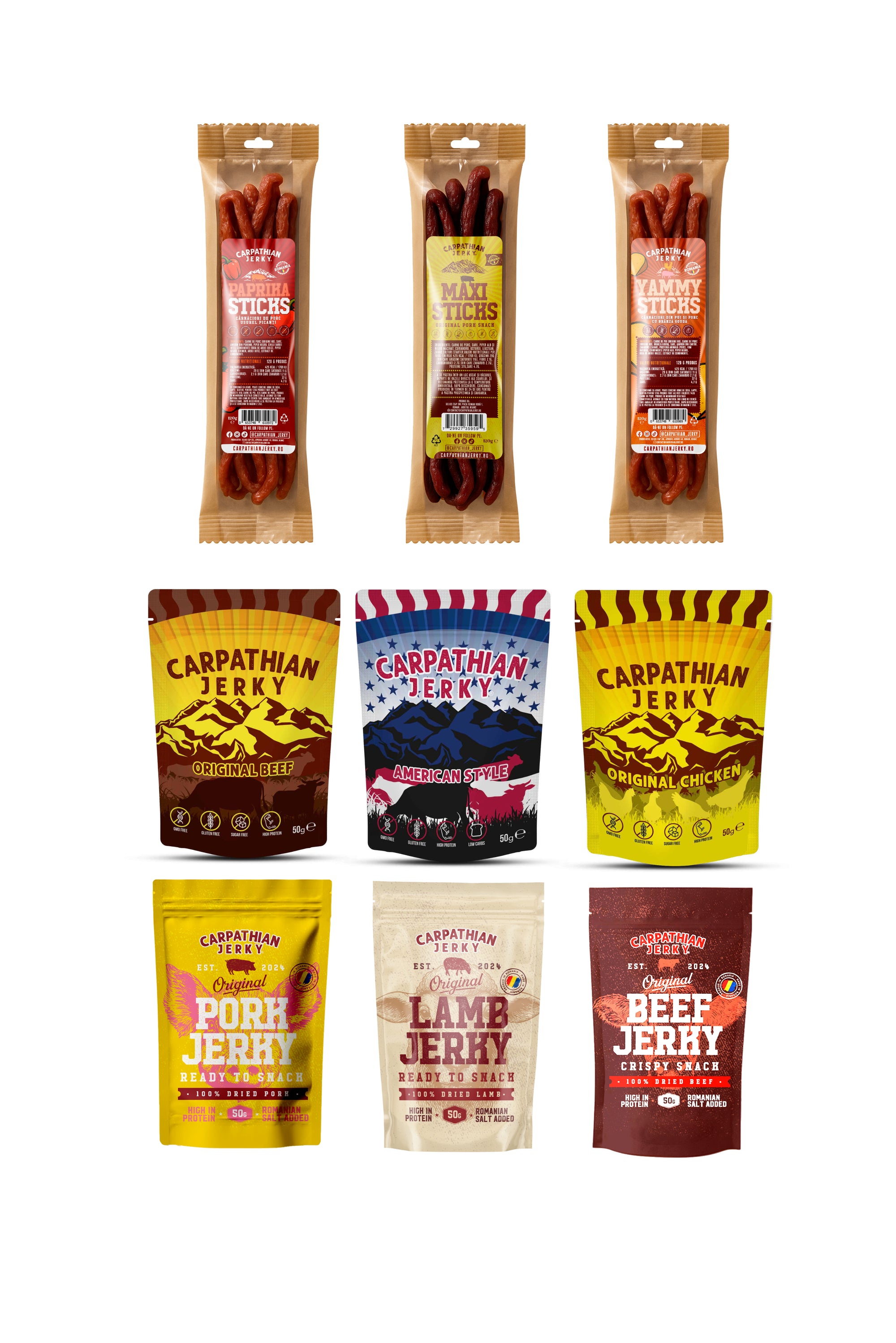 Balenie Carpathian Jerky