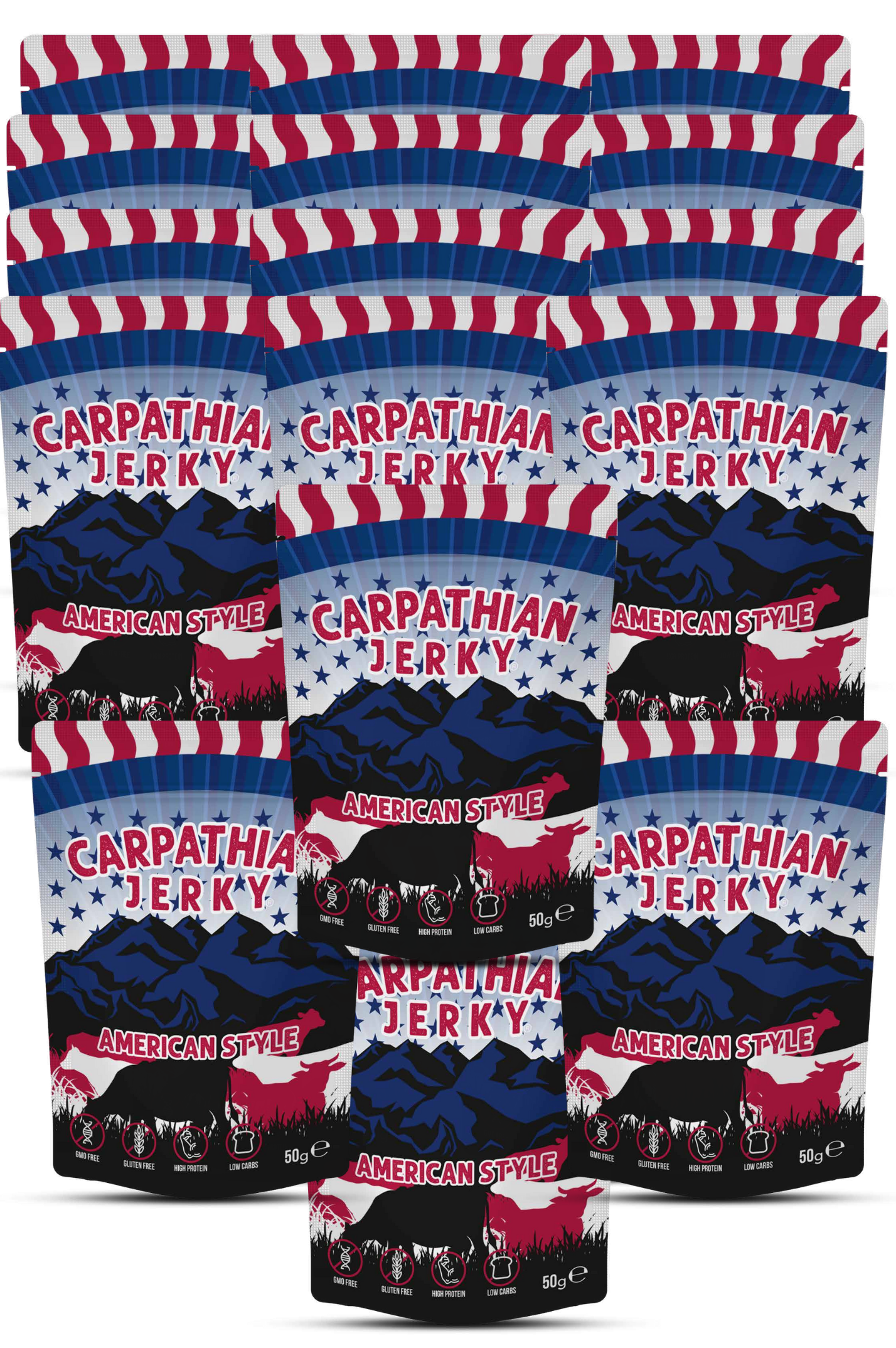 Karpaty Jerky Americký štýl