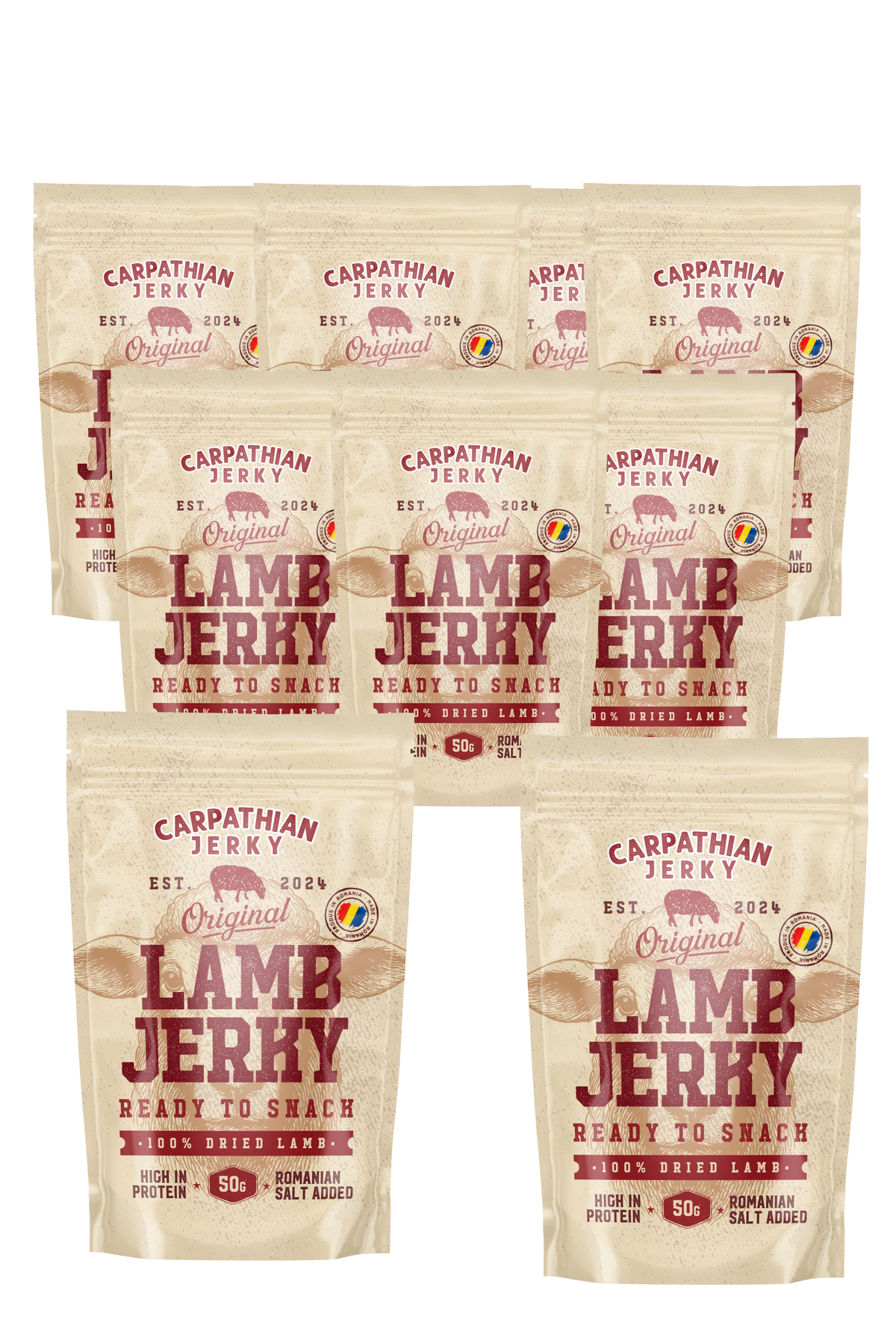 Originálny jahňací jerky