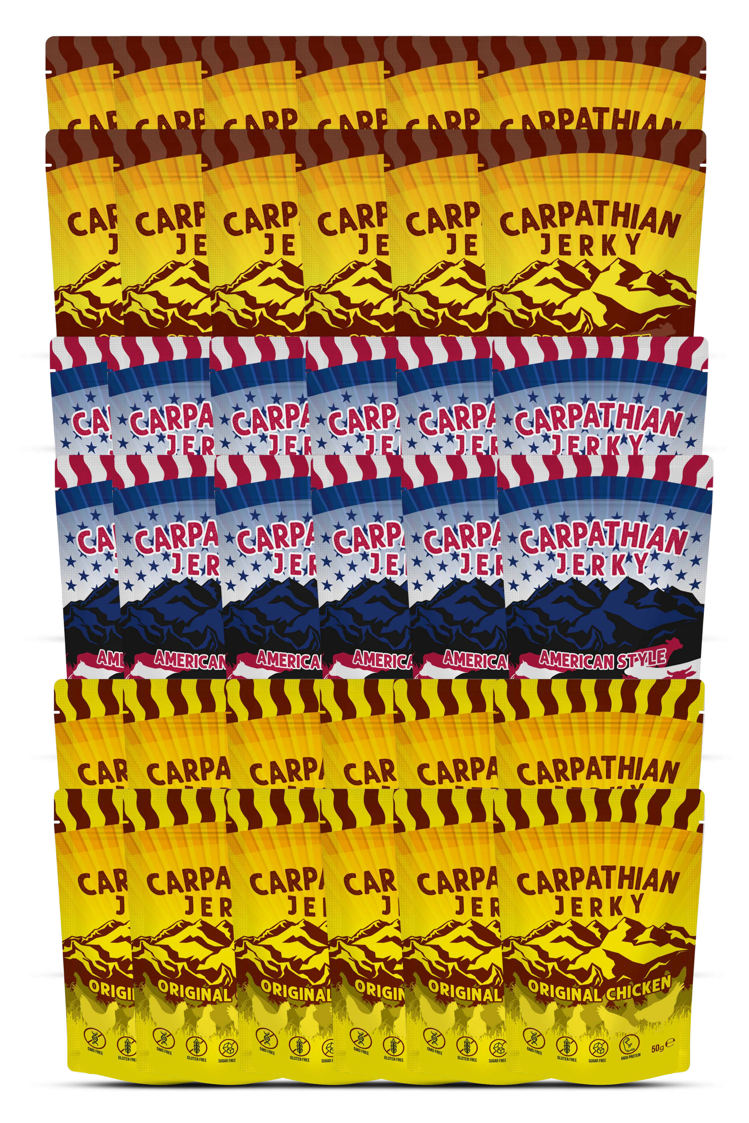 Balenie Carpathian Jerky