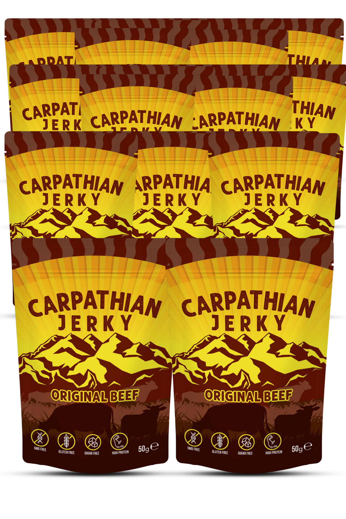 Carpaty Jerky Originálne Hovädzie