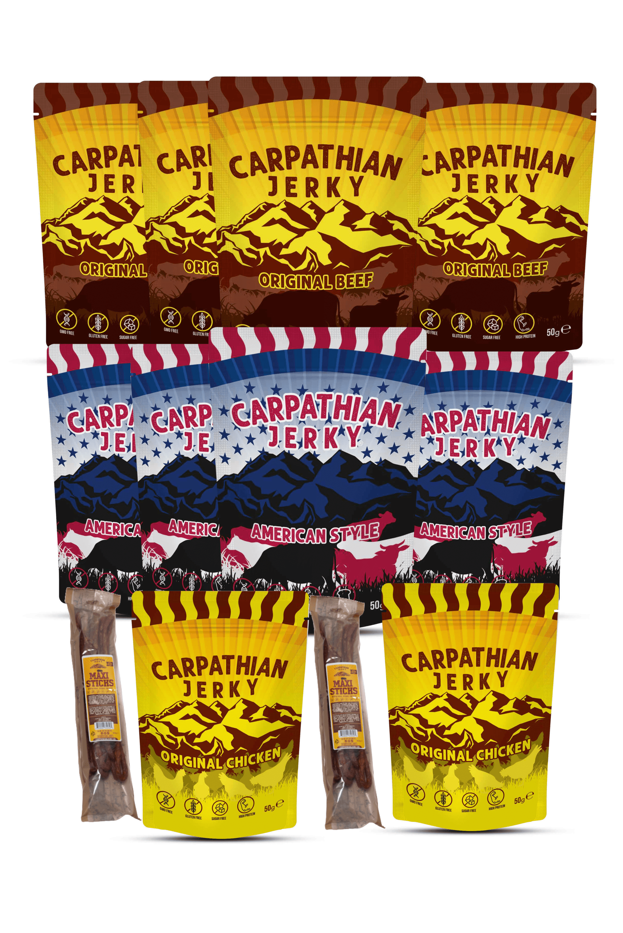 Balenie Carpathian Jerky