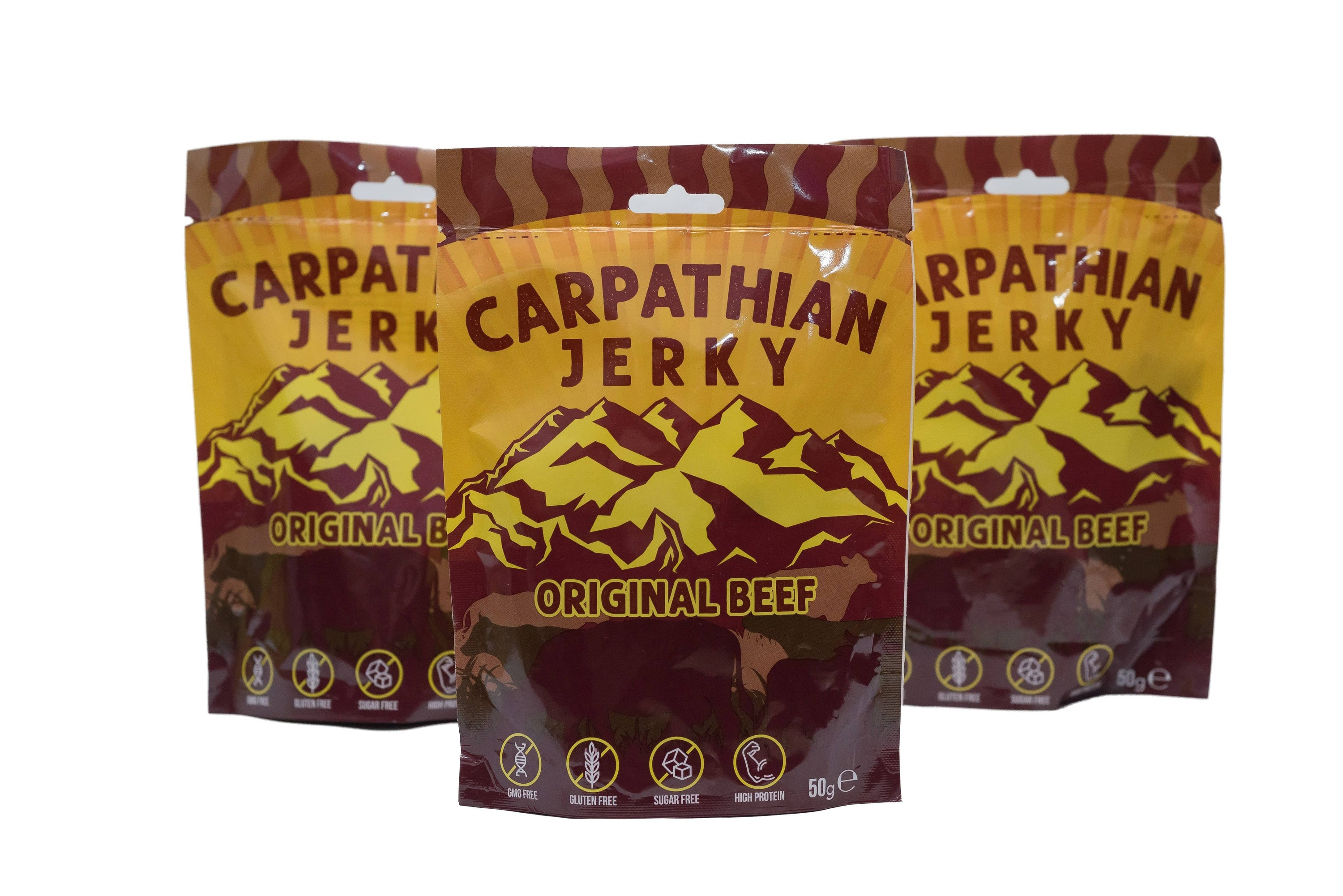 Carpathian Jerky Originálne hovädzie - Carpathian Jerky
