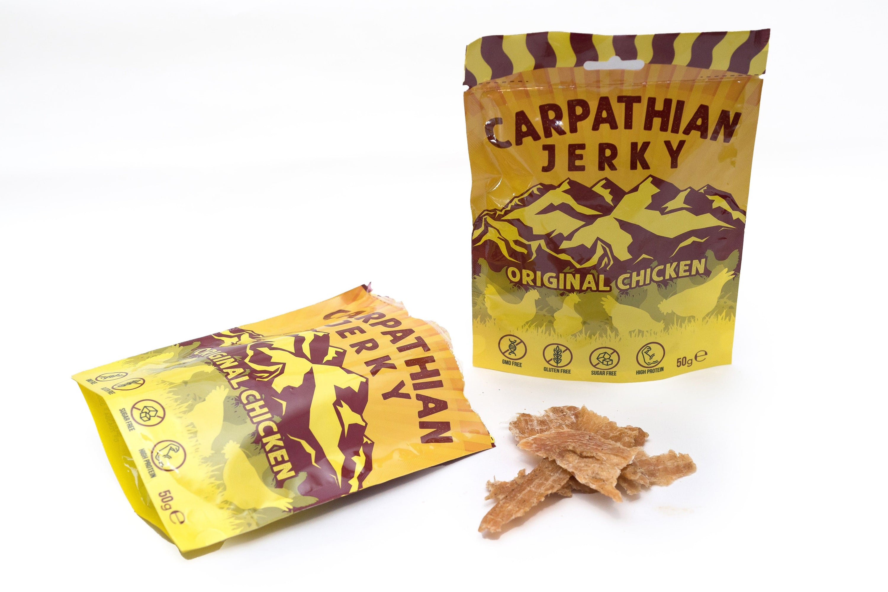 Carpathian Jerky Originálne Kuracie - Carpathian Jerky