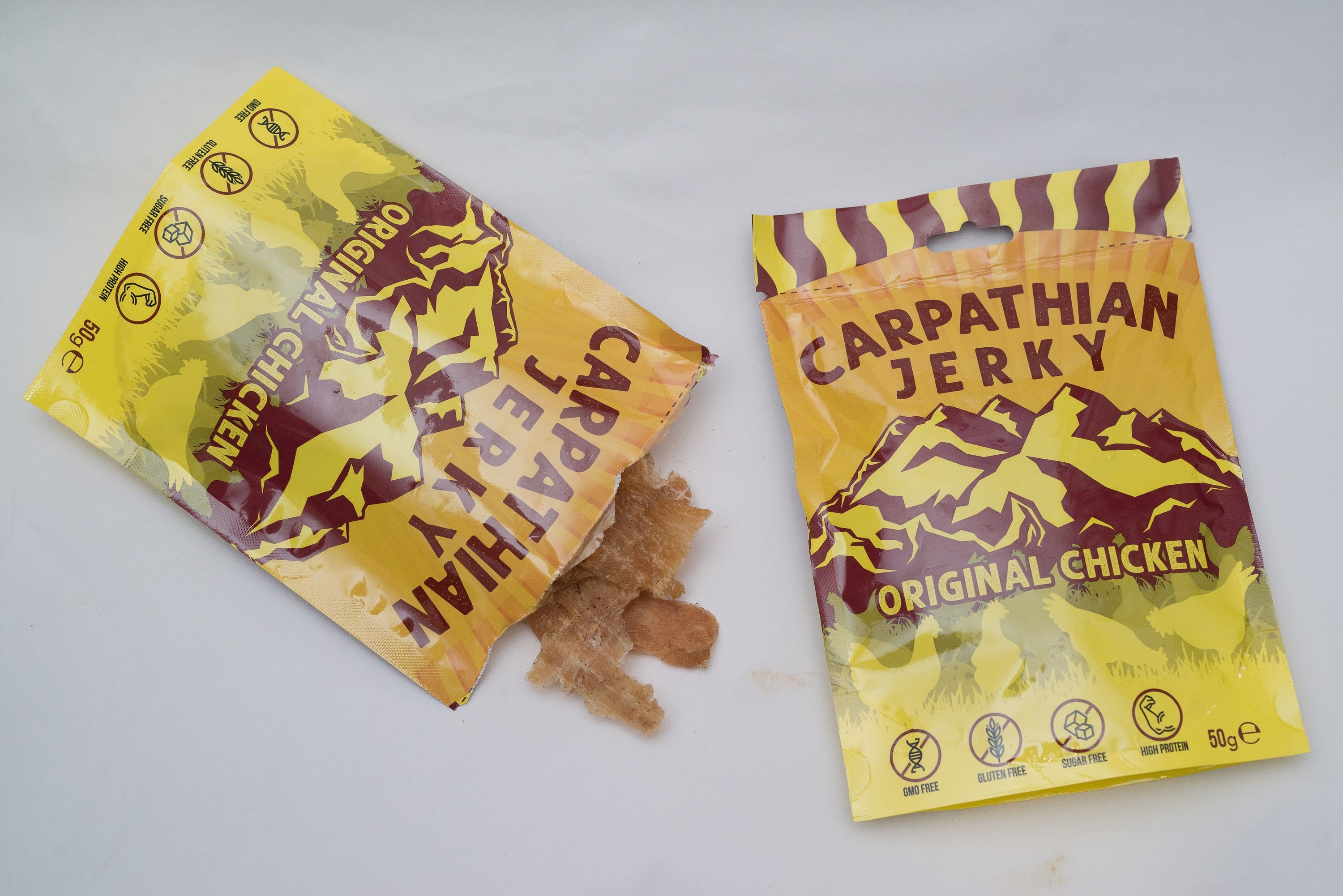 Carpathian Jerky Originálne kuracie - Carpathian Jerky