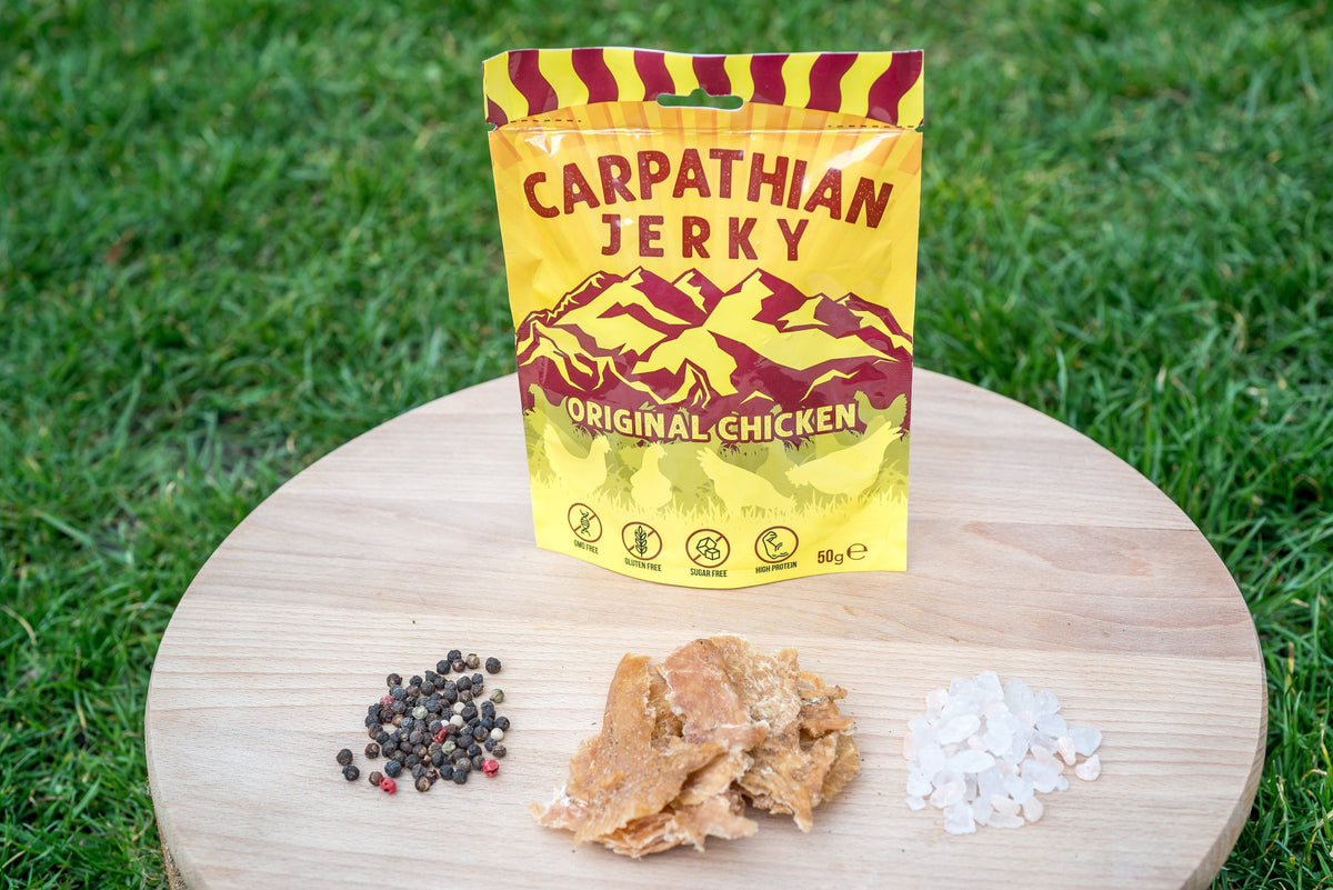 Carpathian Jerky Originálne Kuracie - Carpathian Jerky