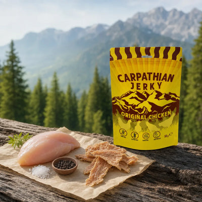 Carpathian Jerky Originálne Kuracie
