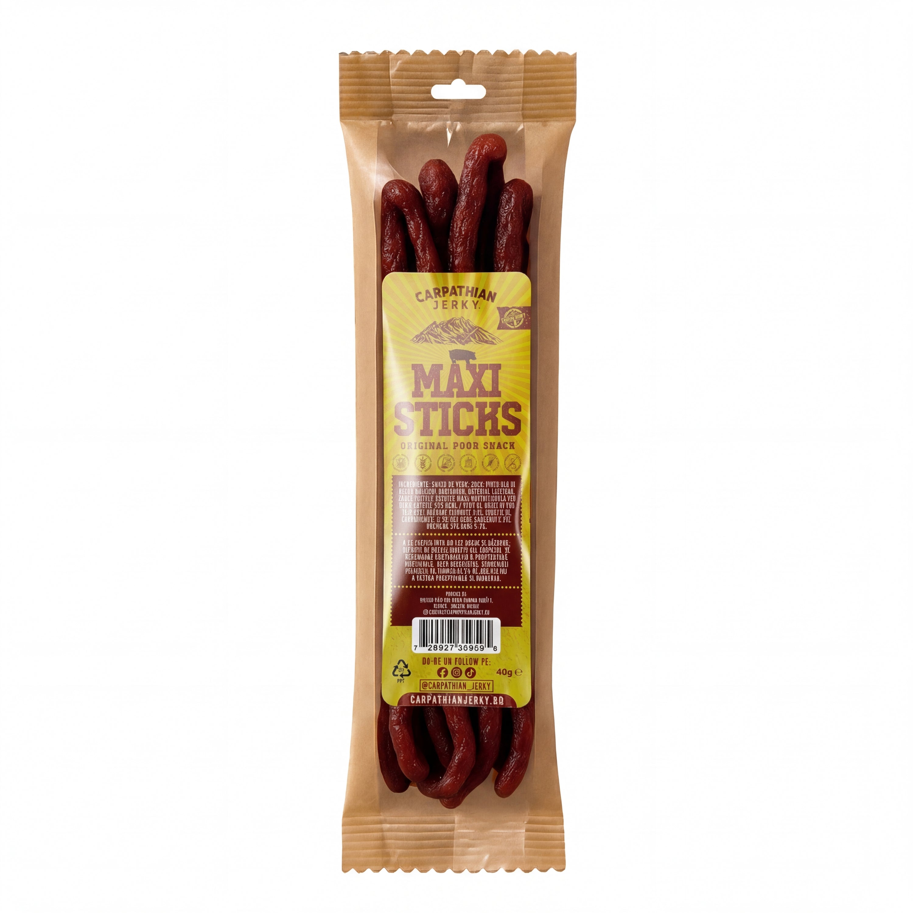 Karpaty Jerky Maxi Tyčinky